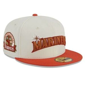 NEW ERA “Seattle Mariners” Repreve Green Collection 59FIFTY Fitted Hat Sz 8 NWT